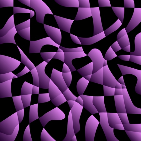 Contrast and color background.Bright volumetric backdrop creates a sense of contrast and volume. Vector.のイラスト素材