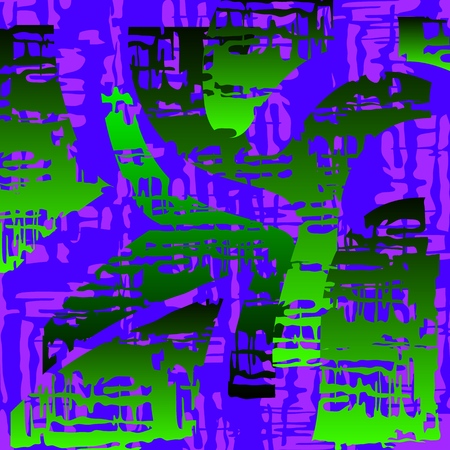 Contrast and color background. Vector illustration for poster or banner.Fragments of three-dimensional modules on an isolated background.のイラスト素材