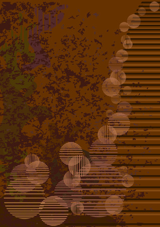 Brown grunge backgroundのイラスト素材