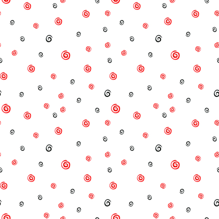 Abstract ethnic seamless pattern, tribal background. Mezen painting.の写真素材