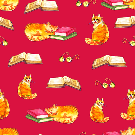 Seamless pattern with magic things. Witch's magic backgroundの写真素材