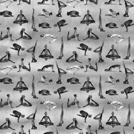 Yoga Poses Collection.の写真素材