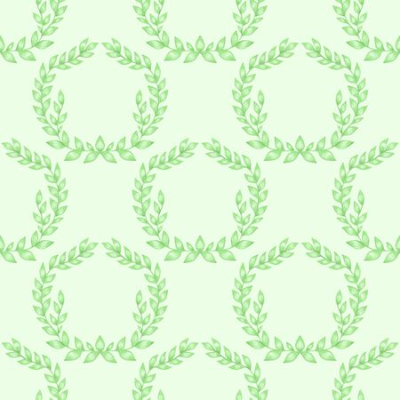 Beautiful vintage hand drawn leaf seamless patternの写真素材