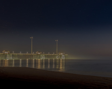This photo of Jennettes Pier was taken in the Early morning In Nags Head North Carolina, at the...