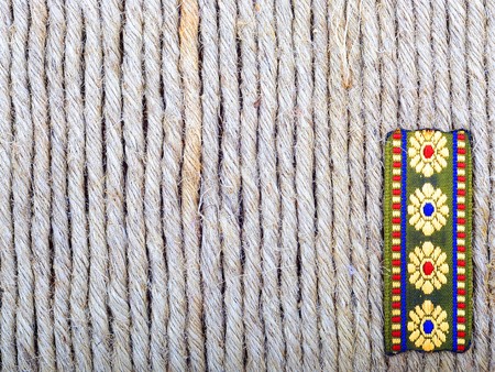 rope texture with pictere 