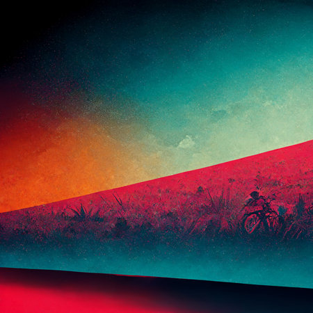 1990s Retro Design Imagery Abstract Fire Smoke Flame Design Colours Orange Generative AI Tools Technology illustrationの素材