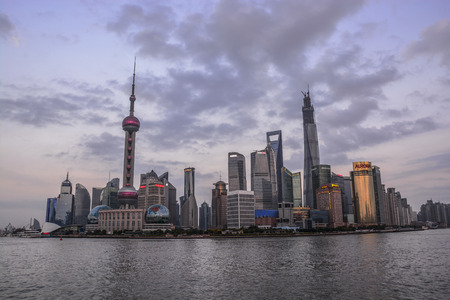 Shanghai Bundのeditorial素材