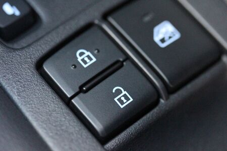 Vehicle door lock buttonの写真素材