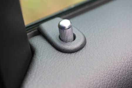 Vehicle door lock pinの写真素材