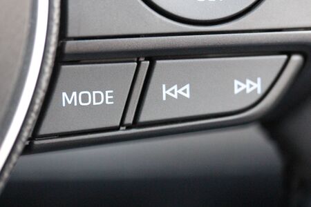 Vehicle mode and skip buttonsの写真素材