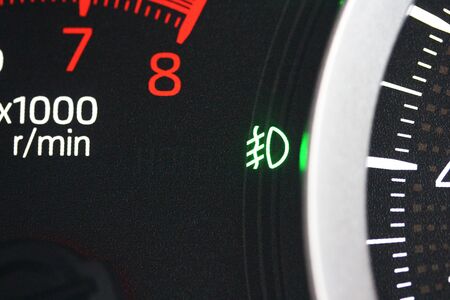 Vehicle fog light icon