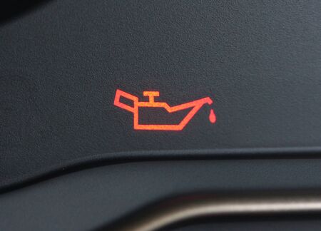 Vehicle oil warning lamp