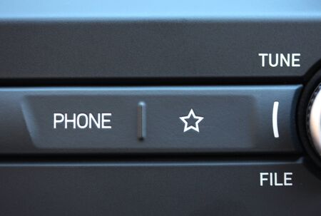 Vehicle phone and star buttons