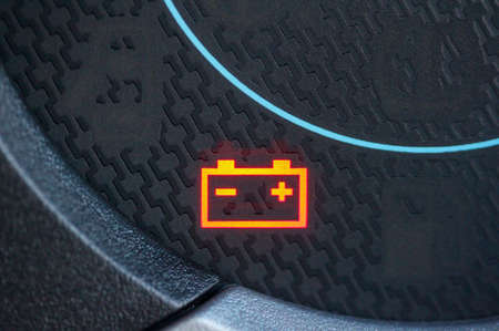 Battery warning light