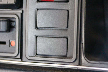 Blank switches in a classic vehicle