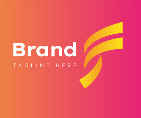 Letter F logo icon design template elements. Usable for Branding and Business Logos.のイラスト素材