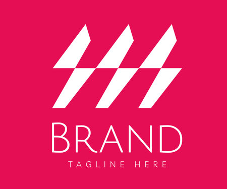 Letter M logo icon design template elements. Initial letter M logo with lightning icon. Usable for Branding and Business Logos.のイラスト素材