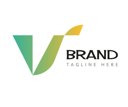 Letter V logo icon design template elements. Usable for Branding and Business Logos.のイラスト素材