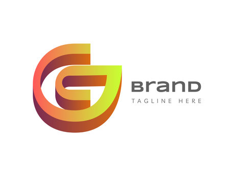 Letter G logo icon design template elements. Usable for Branding, Business and Technology Logos.のイラスト素材