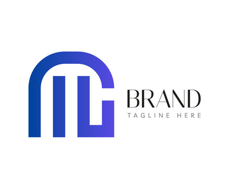 Letter M logo icon design template elements. Usable for Branding, Business and Technology Logos.のイラスト素材