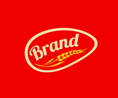 Organic or natural product labels. Vector labels are suitable for web or print use.のイラスト素材