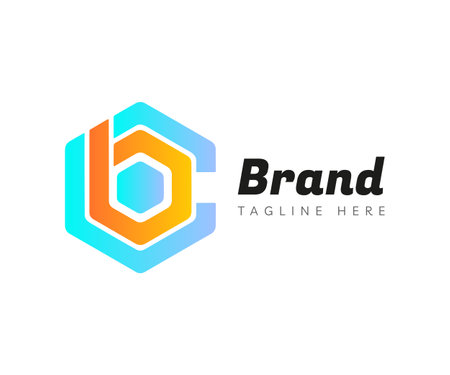 Letter B logo icon design template elements. Usable for Branding and Business Logos.のイラスト素材