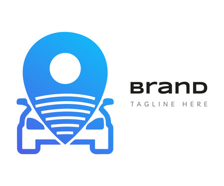 Car logo icon design template elements. Usable for Branding and Business Logos.のイラスト素材