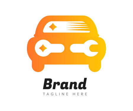 Car logo icon design template elements. Usable for Branding and Business Logos.のイラスト素材