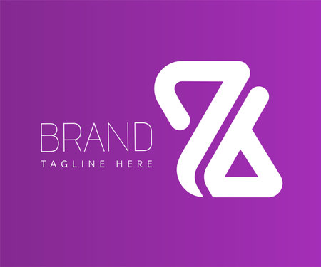 Triangle logo icon design template elements. Usable for Branding, Business and Technology Logos.のイラスト素材