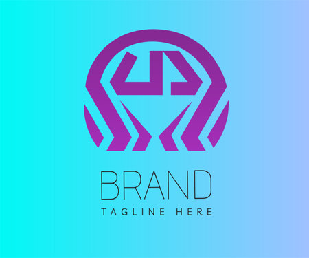 Circle logo icon design template elements. Usable for Branding and Business Logos.のイラスト素材