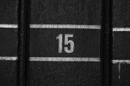 Number 15の写真素材