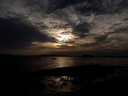 Darkness fallsのeditorial素材