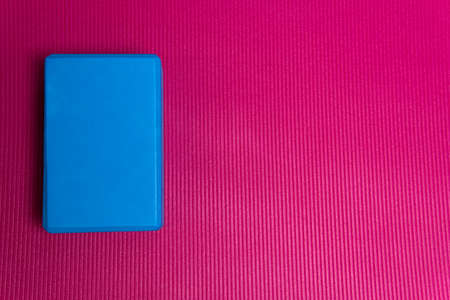 Red background space square yoga design abstract vintage texture, for bend balance for mat and peace positive, practicing carpet. Workout graphic backdrop,の写真素材