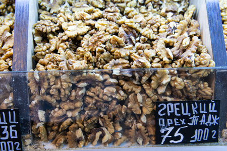 raw ingredient group food healthy fruit snack diet whole seed organic closeup nut brown walnut