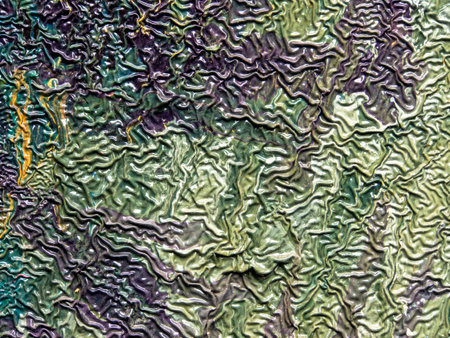 Colorful abstract background. Oil paint on canvas. Fragment of artwork.