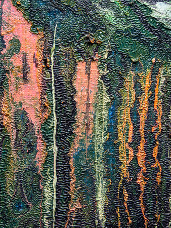 Abstract background texture for design. Oil painting style. Fragment of artwork.