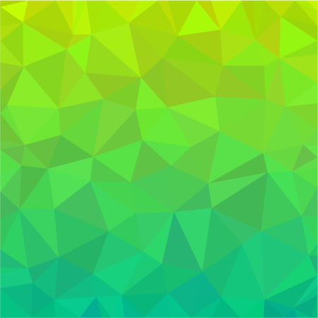 Green Polygonal vectorのイラスト素材