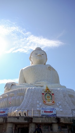 The Biggest Big Buddha at Phuket, Thailand.の写真素材