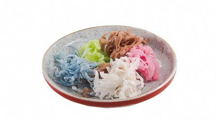 coconut sheet Made of coconut native species Which is currently considered to be products of appetizers, thai desserts.の写真素材