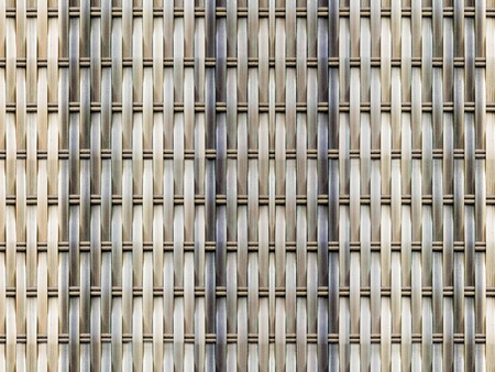 Detail of the pattern in rattan furnitureの写真素材