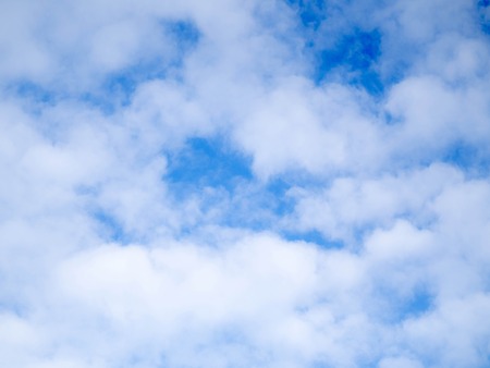 Clouds with blue skyの写真素材