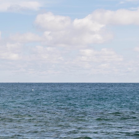 Beautiful beach and summer sky AoSaneBeach Phuketの写真素材