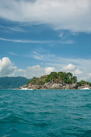 Beach Paradise beach on the south end of Patong Beach, Phuket, Thailand,の写真素材