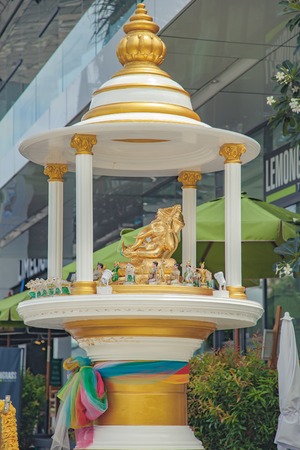 Hindu god the ganesh statue in Thailandの写真素材