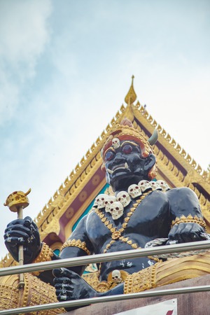 God of Death (Hades of Thailand)  Wat Kao Rangの写真素材