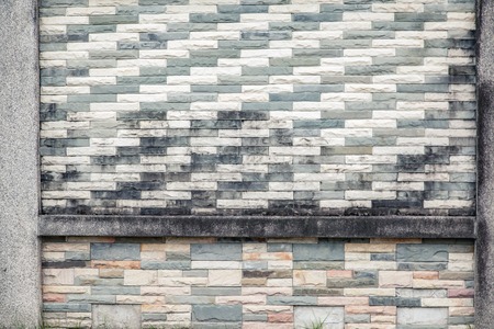 Old brick wall for background or structure.の写真素材
