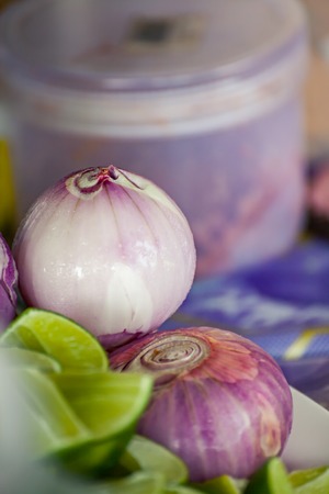 Onions are high in vitamin C. It also contains other substances such as Kerr's calendar. The anti-oxidants in the body and prevents various diseases as well.の写真素材