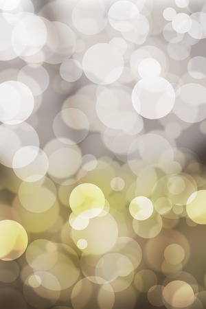 Bokeh and Bright golden lights. abstract backgroundの写真素材