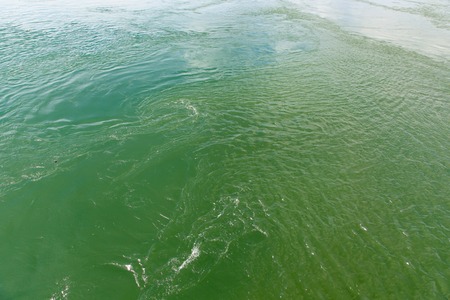 Watercourse to the White Sea in Sarasin Bridge Phuket, Thailandの写真素材