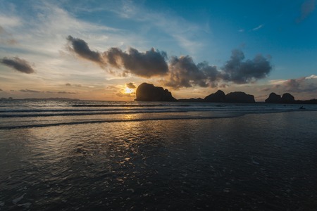 Pak Meng Beach, the gateway to the attractions of Trang Sea.の写真素材
